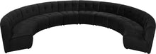 Load image into Gallery viewer, Limitless Black Velvet 10pc. Modular Sectional
