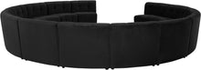 Load image into Gallery viewer, Limitless Black Velvet 14pc. Modular Sectional
