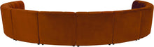 Load image into Gallery viewer, Limitless Cognac Velvet 10pc. Modular Sectional
