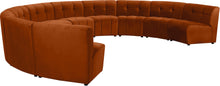 Load image into Gallery viewer, Limitless Cognac Velvet 10pc. Modular Sectional
