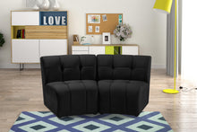 Load image into Gallery viewer, Limitless Black Velvet 2pc. Modular Sectional
