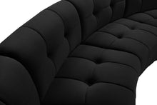 Load image into Gallery viewer, Limitless Black Velvet 15pc. Modular Sectional
