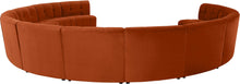 Load image into Gallery viewer, Limitless Cognac Velvet 12pc. Modular Sectional
