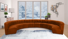 Load image into Gallery viewer, Limitless Cognac Velvet 10pc. Modular Sectional
