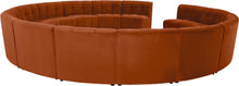 Load image into Gallery viewer, Limitless Cognac Velvet 15pc. Modular Sectional
