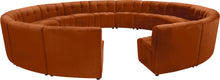 Load image into Gallery viewer, Limitless Cognac Velvet 15pc. Modular Sectional
