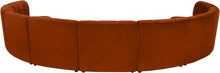 Load image into Gallery viewer, Limitless Cognac Velvet 9pc. Modular Sectional
