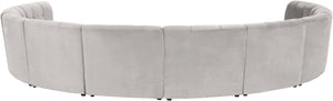 Limitless Cream Velvet 10pc. Modular Sectional