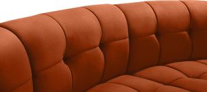 Limitless Cognac Velvet 15pc. Modular Sectional