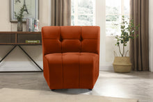 Load image into Gallery viewer, Limitless Cognac Velvet Modular Chair
