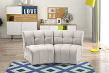 Load image into Gallery viewer, Limitless Cream Velvet 2pc. Modular Sectional
