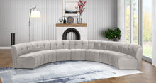 Load image into Gallery viewer, Limitless Cream Velvet 7pc. Modular Sectional
