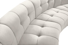 Load image into Gallery viewer, Limitless Cream Velvet 9pc. Modular Sectional
