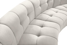 Load image into Gallery viewer, Limitless Cream Velvet 4pc. Modular Sectional
