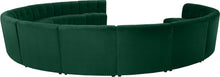 Load image into Gallery viewer, Limitless Green Velvet 13pc. Modular Sectional
