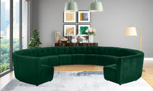 Load image into Gallery viewer, Limitless Green Velvet 13pc. Modular Sectional
