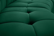 Load image into Gallery viewer, Limitless Green Velvet 12pc. Modular Sectional
