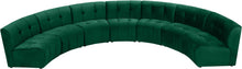 Load image into Gallery viewer, Limitless Green Velvet 7pc. Modular Sectional
