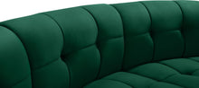 Load image into Gallery viewer, Limitless Green Velvet 10pc. Modular Sectional
