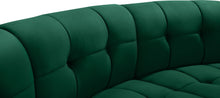 Load image into Gallery viewer, Limitless Green Velvet 5pc. Modular Sectional
