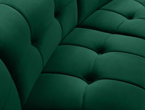 Limitless Green Velvet Modular Chair