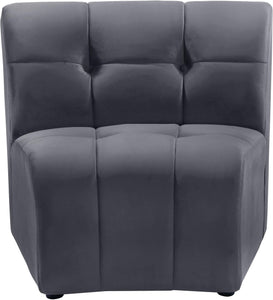 Limitless Grey Velvet Modular Chair image