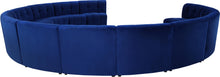 Load image into Gallery viewer, Limitless Navy Velvet 13pc. Modular Sectional
