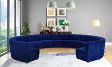 Load image into Gallery viewer, Limitless Navy Velvet 13pc. Modular Sectional
