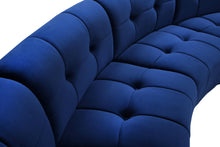 Load image into Gallery viewer, Limitless Navy Velvet 12pc. Modular Sectional
