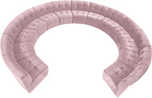 Load image into Gallery viewer, Limitless Pink Velvet 13pc. Modular Sectional
