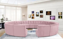 Load image into Gallery viewer, Limitless Pink Velvet 15pc. Modular Sectional
