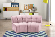 Load image into Gallery viewer, Limitless Pink Velvet 2pc. Modular Sectional
