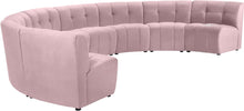 Load image into Gallery viewer, Limitless Pink Velvet 8pc. Modular Sectional
