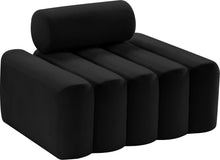 Load image into Gallery viewer, Melody Black Velvet Chair image
