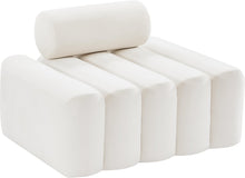 Load image into Gallery viewer, Melody Cream Velvet Chair image
