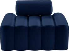 Load image into Gallery viewer, Melody Navy Velvet Chair
