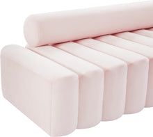 Load image into Gallery viewer, Melody Pink Velvet Sofa
