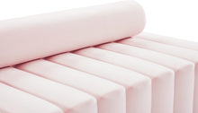 Load image into Gallery viewer, Melody Pink Velvet Sofa
