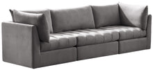 Load image into Gallery viewer, Jacob Grey Velvet Modular Sofa
