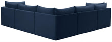 Load image into Gallery viewer, Jacob Navy Velvet Modular Sectional
