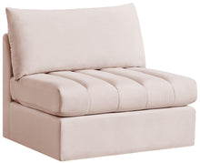 Load image into Gallery viewer, Jacob Pink Velvet Armless
