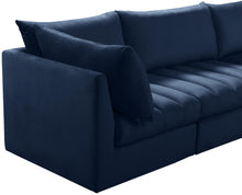 Load image into Gallery viewer, Jacob Navy Velvet Modular Sectional
