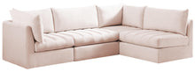 Load image into Gallery viewer, Jacob Pink Velvet Modular Sectional image
