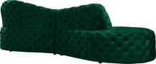 Load image into Gallery viewer, Royal Green Velvet 2pc. Sectional
