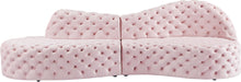 Load image into Gallery viewer, Royal Pink Velvet 2pc. Sectional
