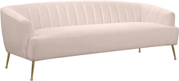 Tori Pink Velvet Sofa image