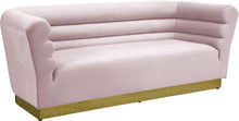 Load image into Gallery viewer, Bellini Pink Velvet Sofa image
