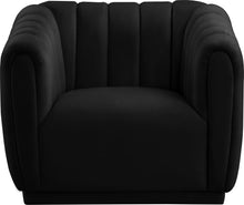 Load image into Gallery viewer, Dixie Black Velvet Chair
