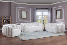 Load image into Gallery viewer, Dixie Cream Velvet Sofa
