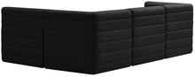 Load image into Gallery viewer, Quincy Black Velvet Modular Sectional
